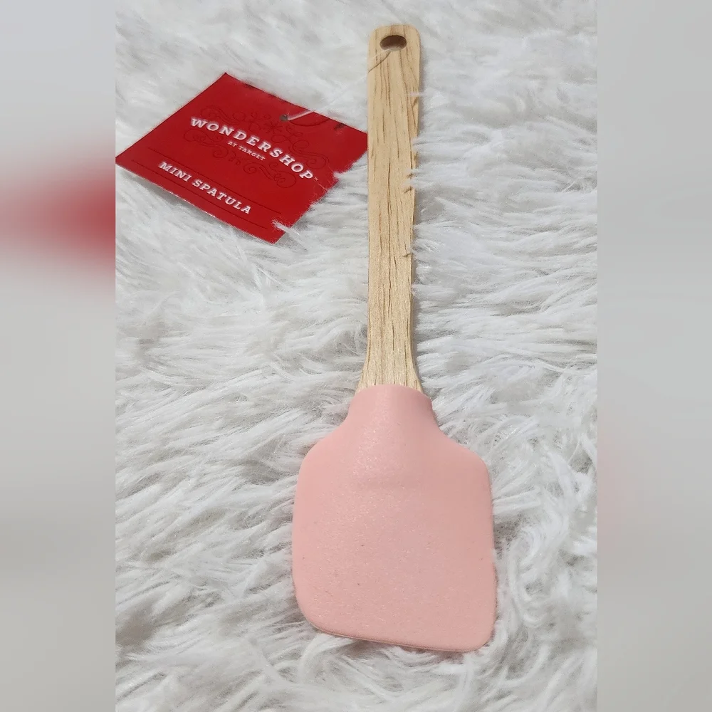 Wondershop Silicone & RubberWood Mini Spatula | BPA Free | FSC Certified